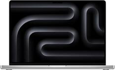 Front. Apple - Apple MacBook Pro "M3 Pro" 12 CPU/18 GPU 16" 18GB - 512GB SSD - Silver.