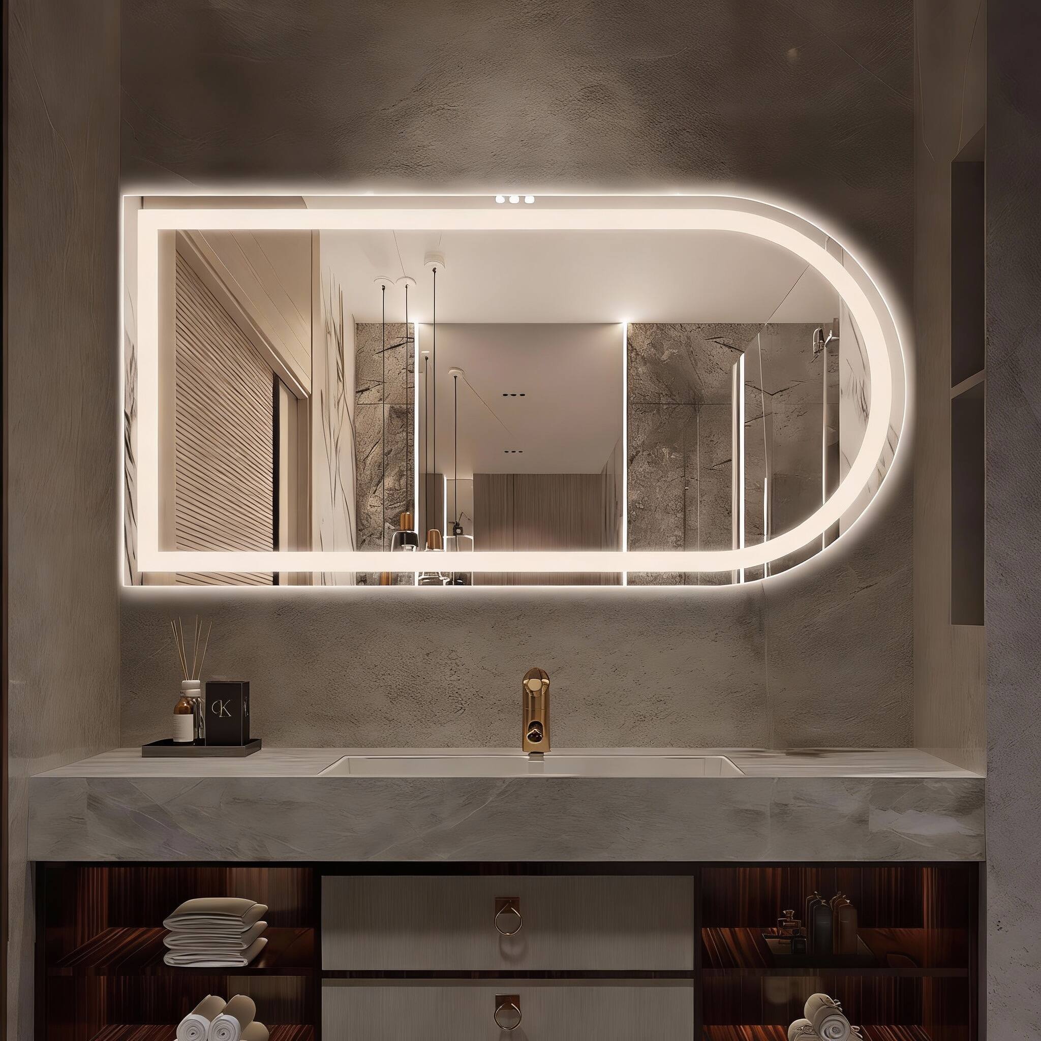 Horizontal(left-cut) 48"L x 24"W