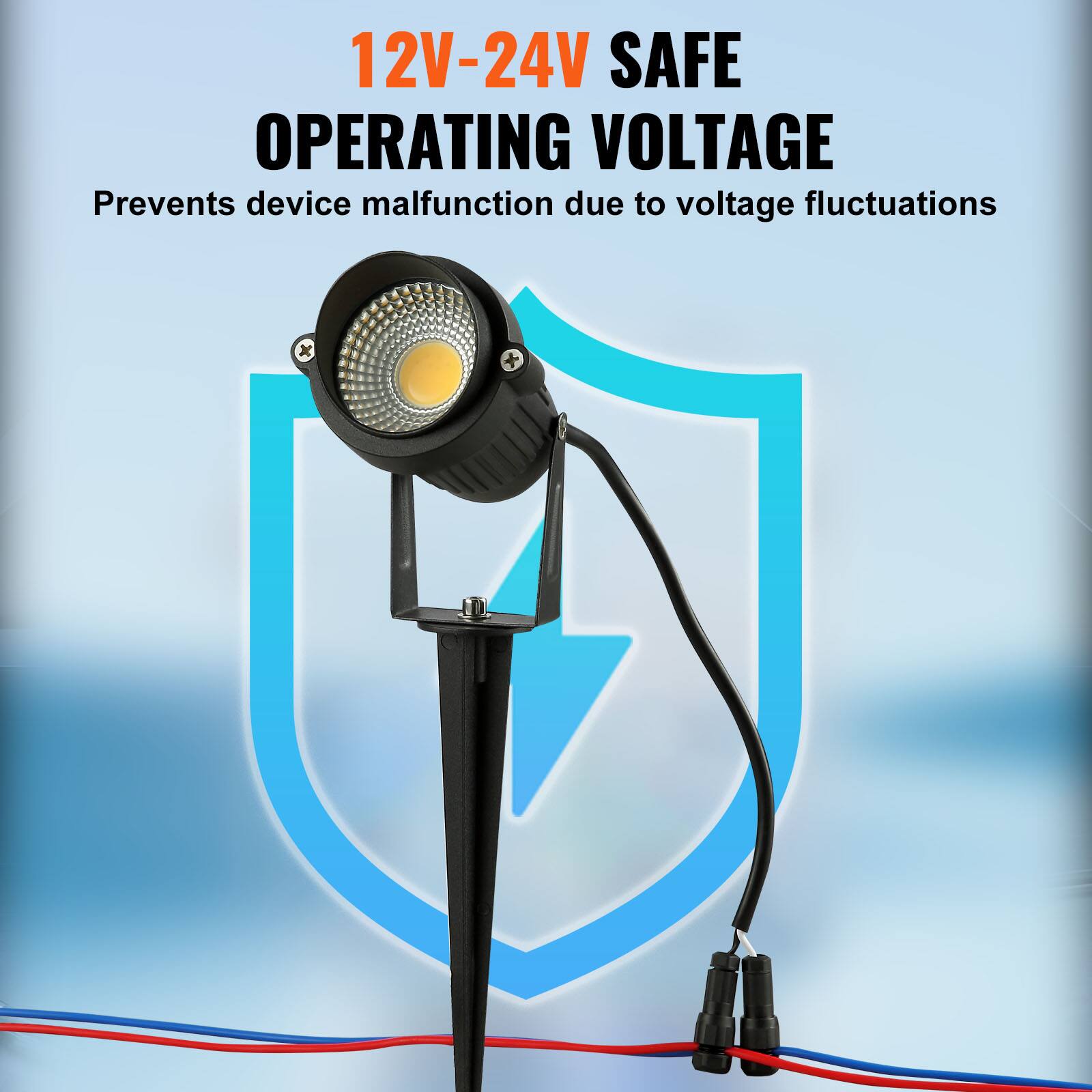 12V-24V SAFE OPERATING VOLTAGE  
Prevents device malfunction due to voltage fluctuations