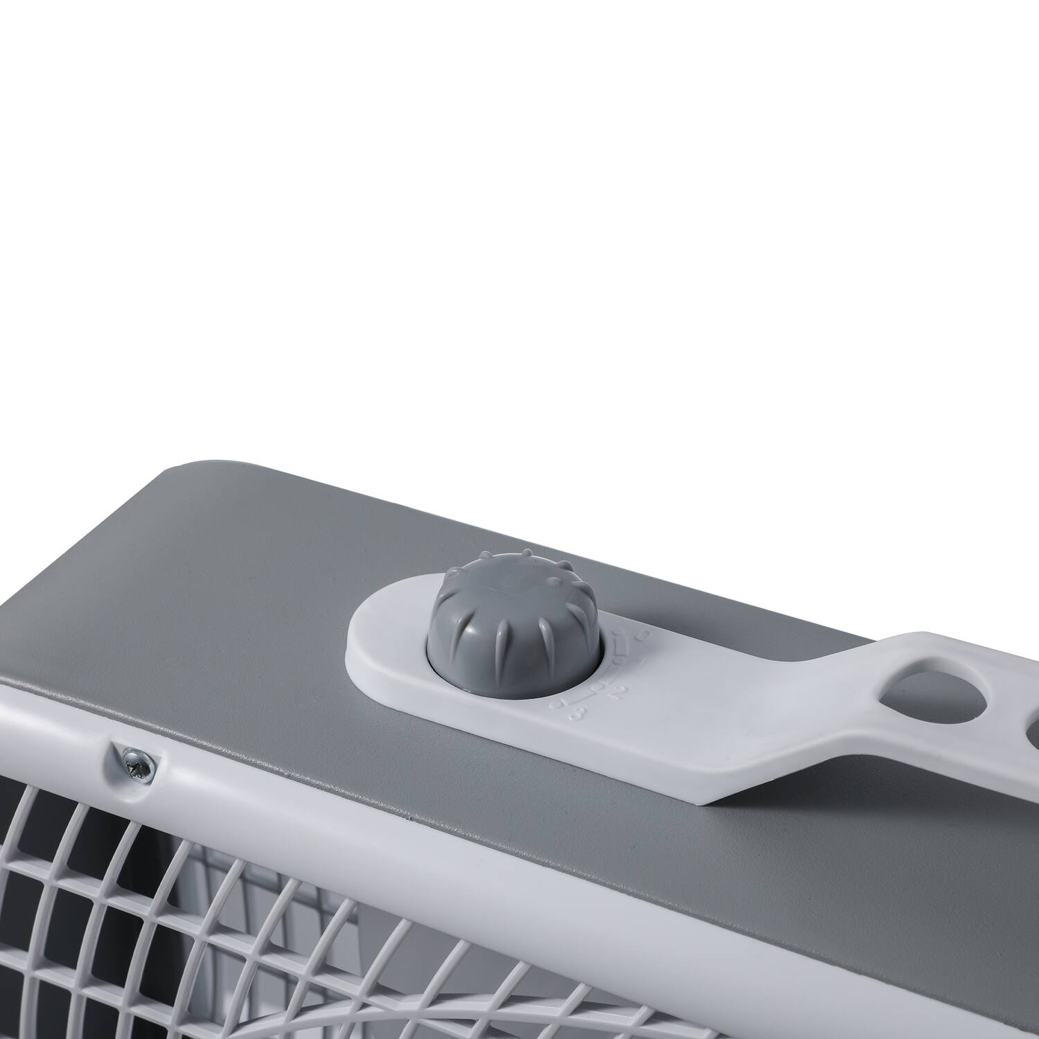 Alt View 8. Black+Decker - BLACK+DECKER 20” Box Fan with 3 Speed Settings - White.