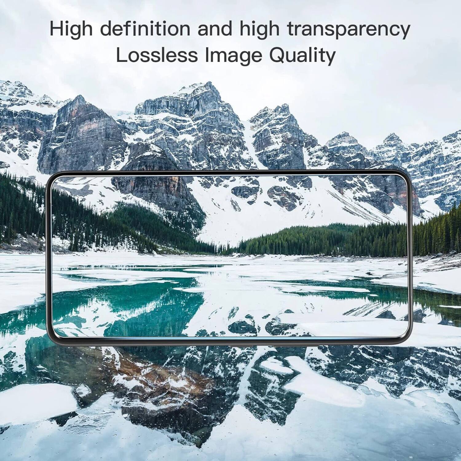 High definition and high transparency  
Lossless Image Quality