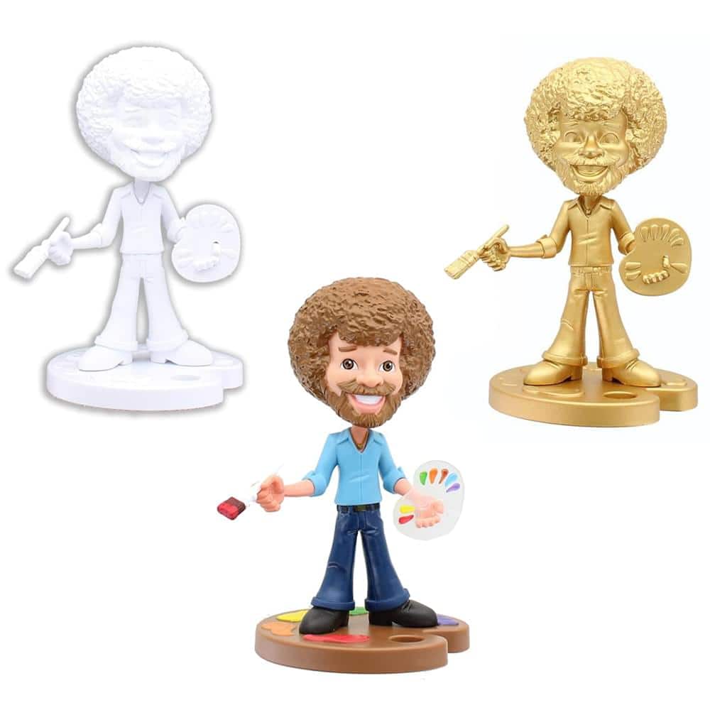 Toynk - Bob Ross Toonies 6.5 Inch Vinyl Figure Collectible Set Of 3