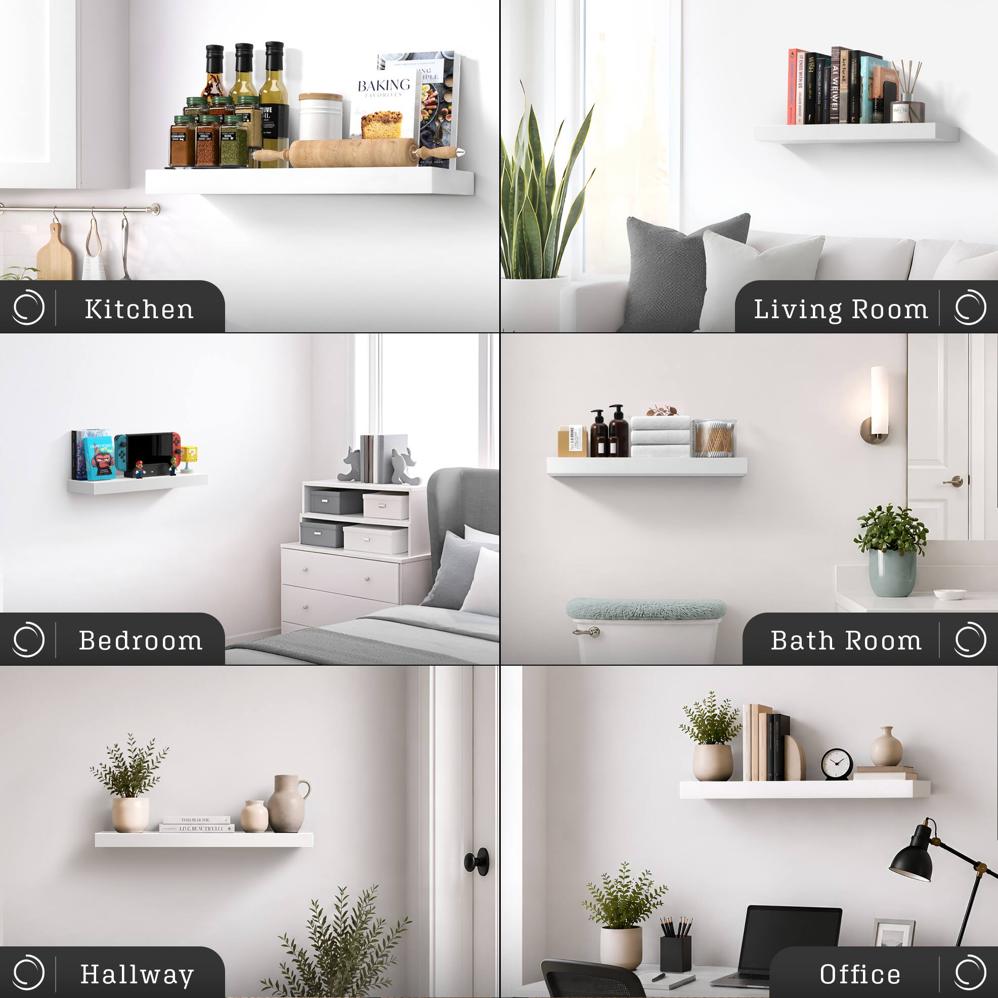 NG PEL BAKING FANORITES

EIW
Kitchen
Living Room
Bedroom
Bath Room
SEQUE
INFENTEIRES
Hallway
Office