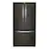 Front. Whirlpool - 20 Cu. Ft. French Door Bottom Mount Counter-Depth Refrigerator - Print Resist Blk Stnlss.