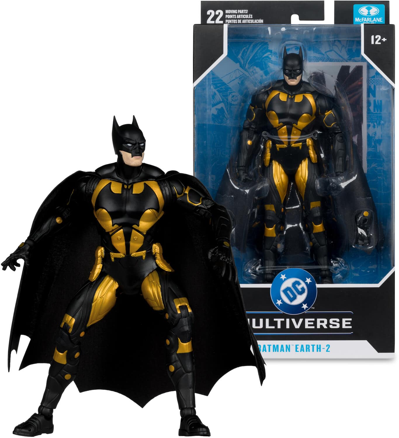 McFarlane Toys - DC Multiverse 7in - Batman Earth-2 (Earth 2 Society) - COLLECTIBLES - Multicolor