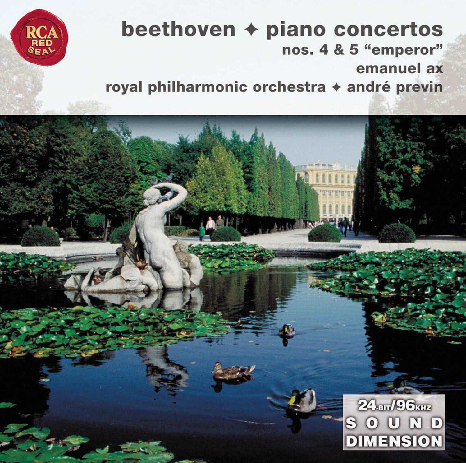 Ludwig van Beethoven - Piano Concerto No 4 & 5   - COMPACT DISCS [CD]
