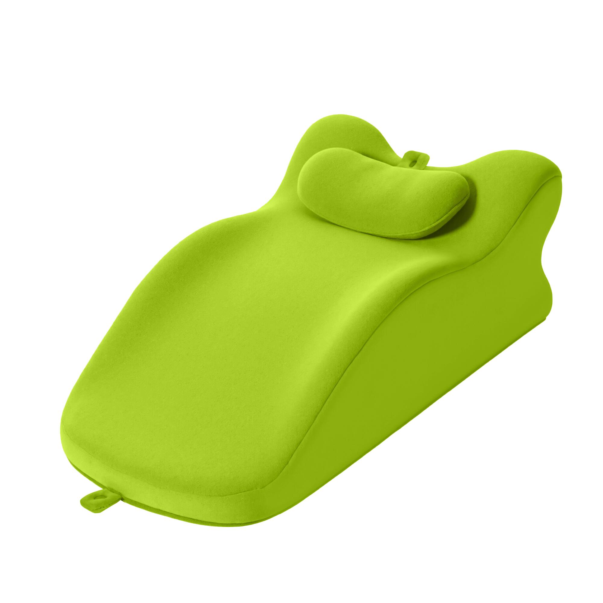 Alt View 9. GOODSILO - Ergonomic Posture Support Pillow for Legs, Lumbar, and Back - Multi-Functional Comfort Cushion - Green.