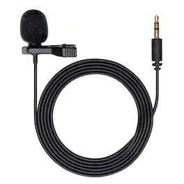 MOVO - DOM1 Lavalier Omnidirectional Condenser Microphone for DJI Osmo Handheld 4K Camera