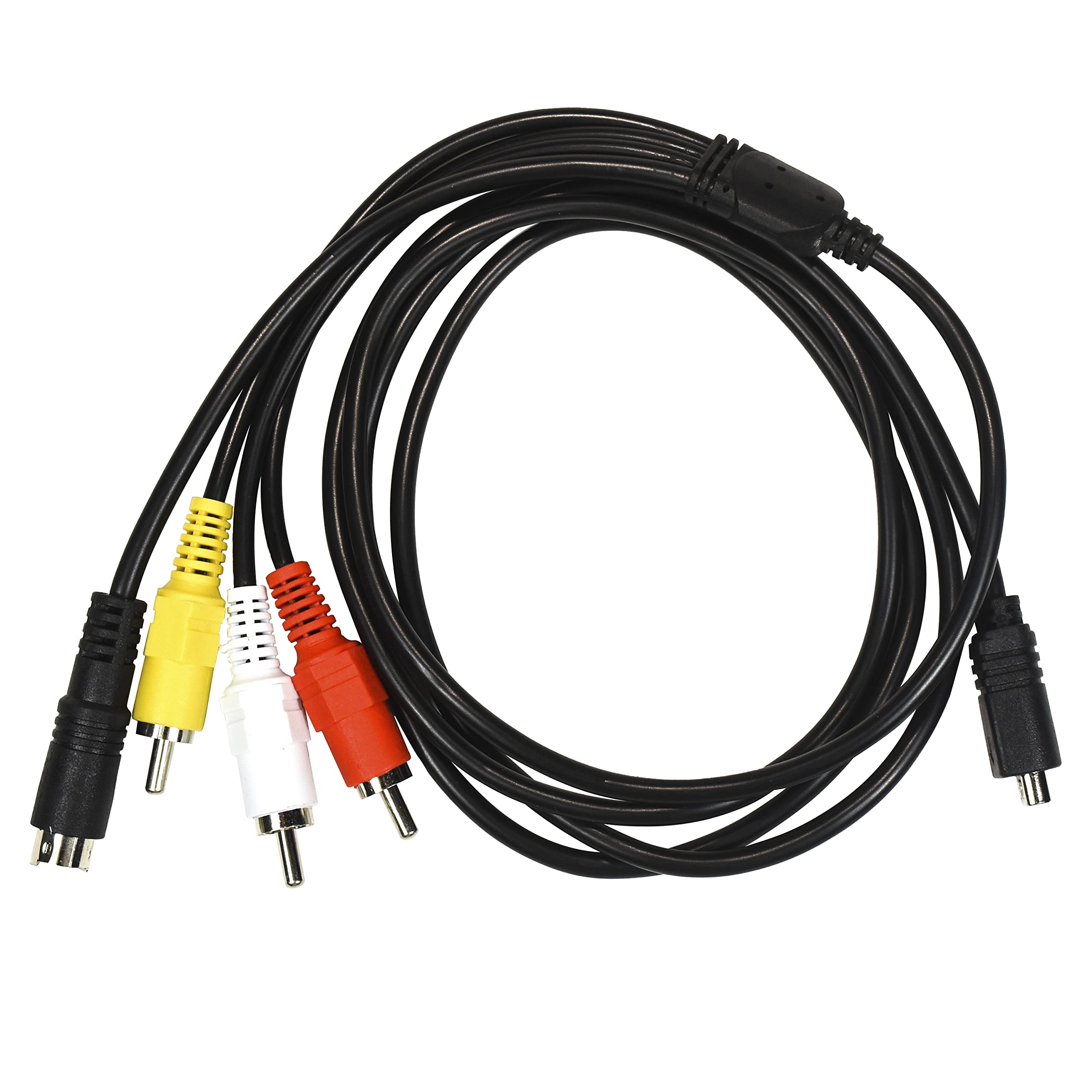 Back. HQRP - 10-Pin AV Audio Video Cable 60 inch Replacement for Sony Handycam and JVC Everio Camcorders.