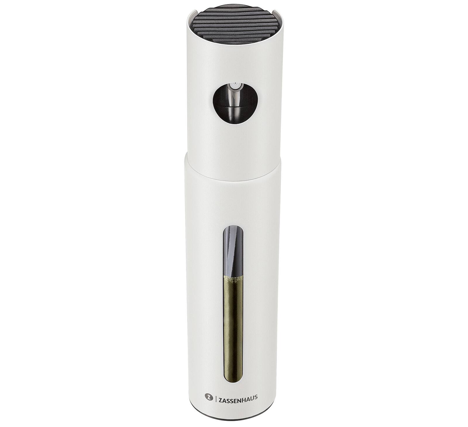 Alt View 1. Zassenhaus - Oleon Oil & Vinegar Sprayer, 7.5" H x 1.65", White - White.