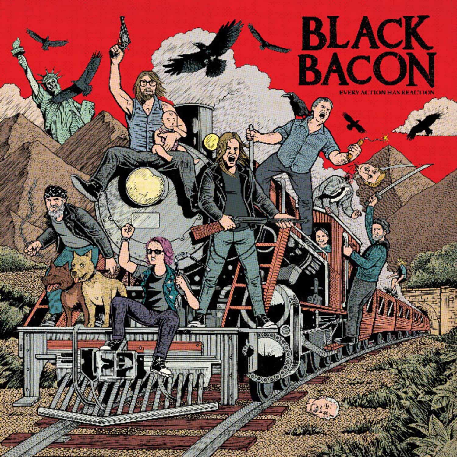 Black Bacon - Every Action Has Reaction - Coke Bottle Green   - VINYL LP price history on PriceWatchPro