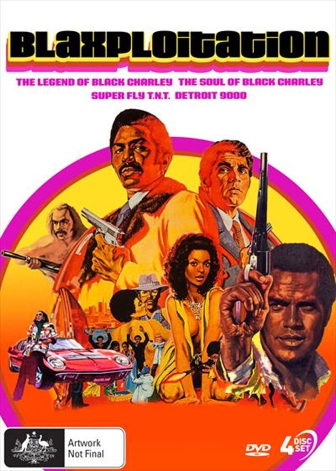 Blaxploitation: 4-Film Collection (1972-1973)  - DVD