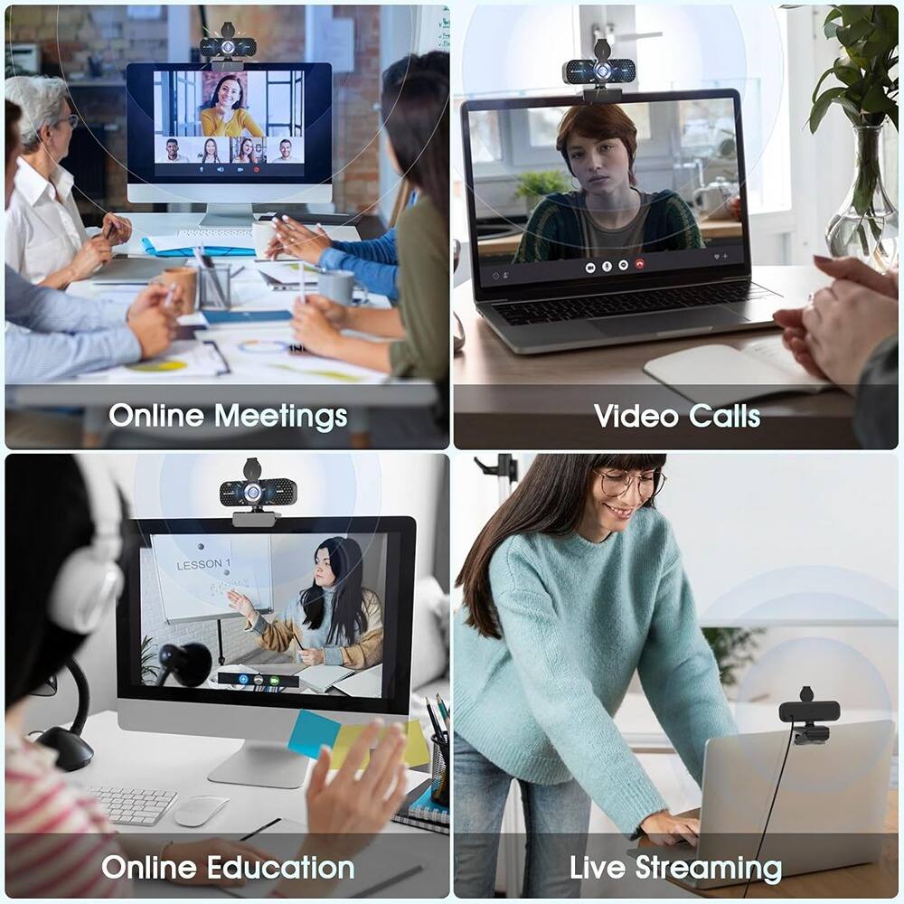 - Online Meetings
- Video Calls
- Online Education
- Live Streaming