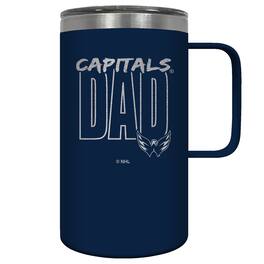 Great American Products - Washington Capitals Dad 18oz. Hustle Travel Mug - Multicolor