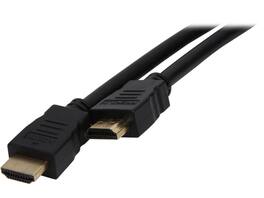 Nippon Labs - HDMI-FF-6BK 6 ft. HDMI 2.0 Male to Male 28AWG Cable with Ethernet Channel and Gold Plated Connectors, Black