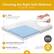 Choosing the Right Sofa Mattress for optimal comfort
1. 4" Thick
- The best possible height for folding mattresses
2. Gel-Infused Memory Foam
- 2-inch high-density top layer
3. Durable Support
- 2-inch strong quality base
- Zipper
- Easy on & off
- Soft machine washable cover