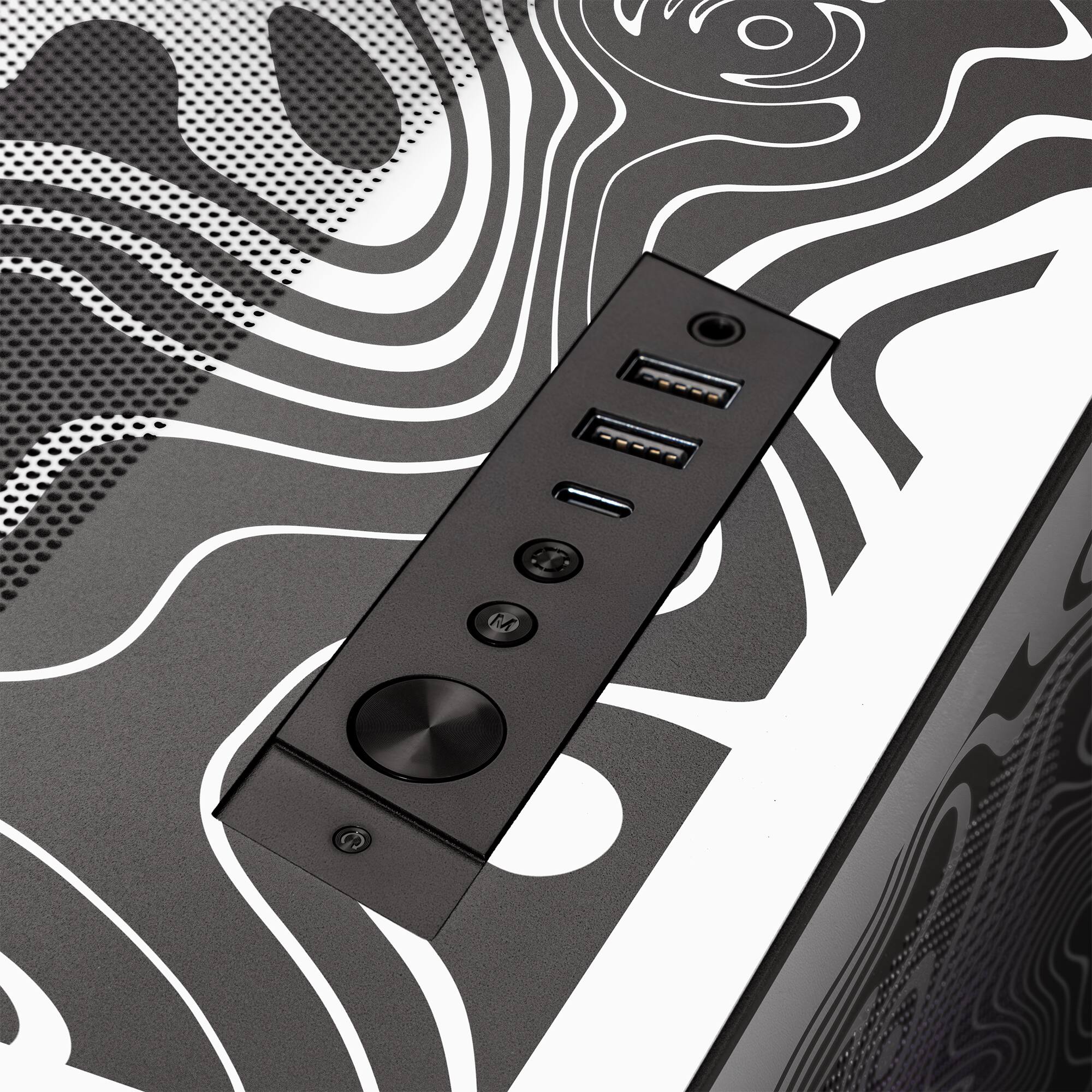 Left. CLX - CLX Horus Gaming Desktop - AMD Ryzen 7 9800X3D - 64GB DDR5 5600 Memory - GeForce RTX 5070 Ti - 2TB NVMe M.2 SSD, 6TB HDD - Black.