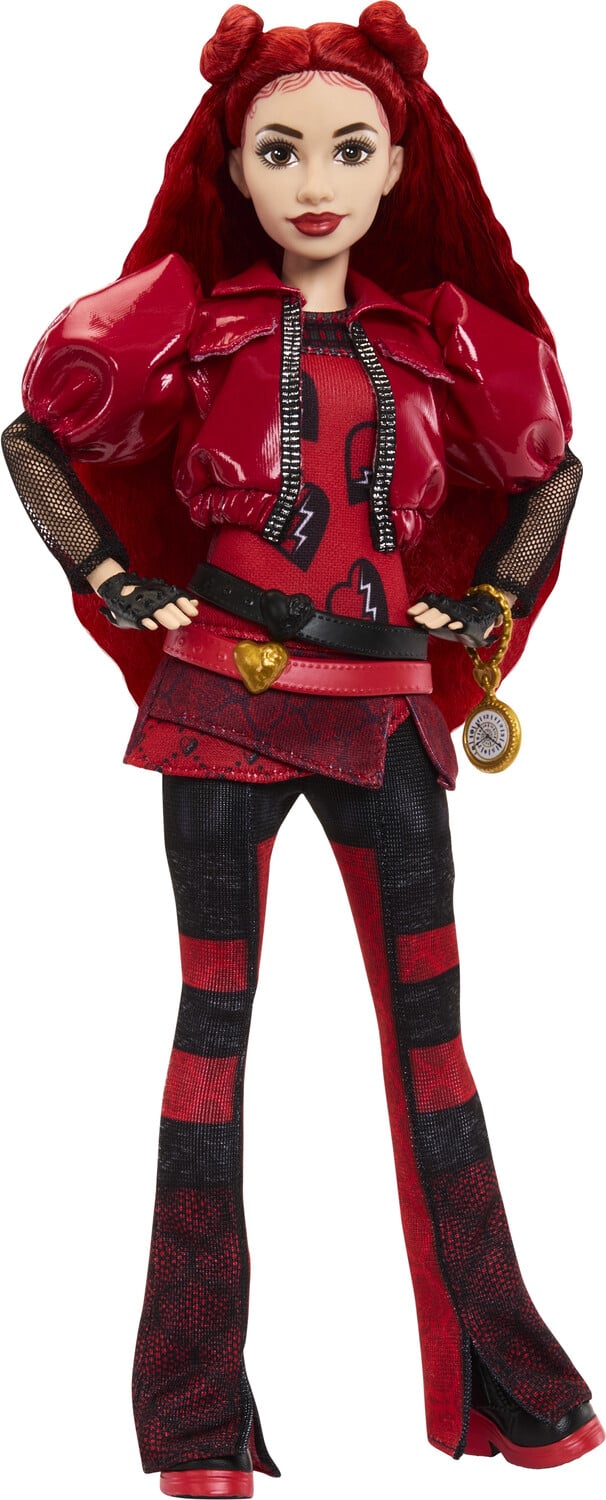 Disney Descendants: The Rise of Red, Princess Red, Daughter of Queen of Hearts Doll - COLLECTABLES - Mattel