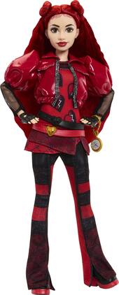 Mattel - Disney Descendants: The Rise of Red, Princess Red, Daughter of Queen of Hearts Doll - Collectibles - Multicolor