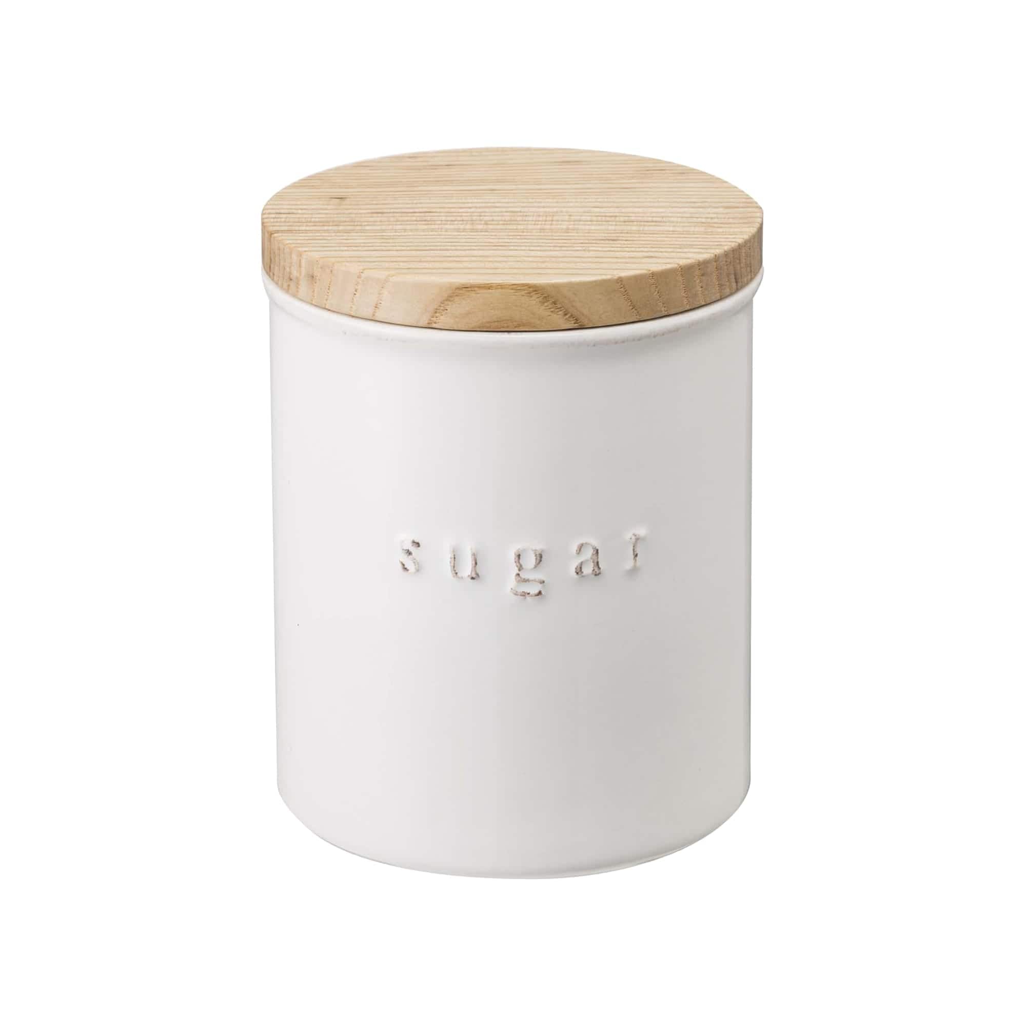 Yamazaki Home - Ceramic Canister - Four Styles - White