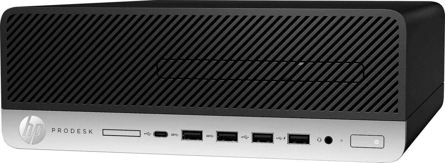 Alt View 12. HP - Refurbished ProDesk 600 G5 Desktop - Intel Core i7 - 16GB Memory - 512GB SSD - Black.