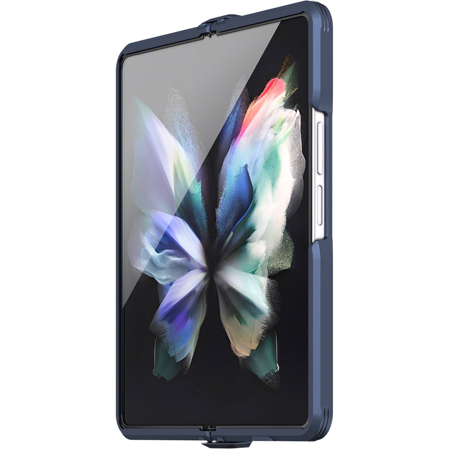 Alt View 11. SaharaCase - Full Body Case for Samsung Galaxy Z Fold4 - Blue.
