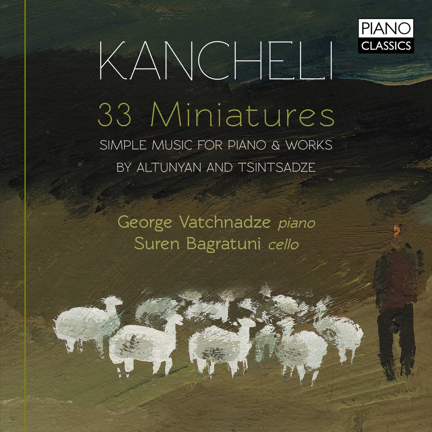 Vatchnadze Bagratuni- 33 Miniatures- COMPACT DISCS [CD]
