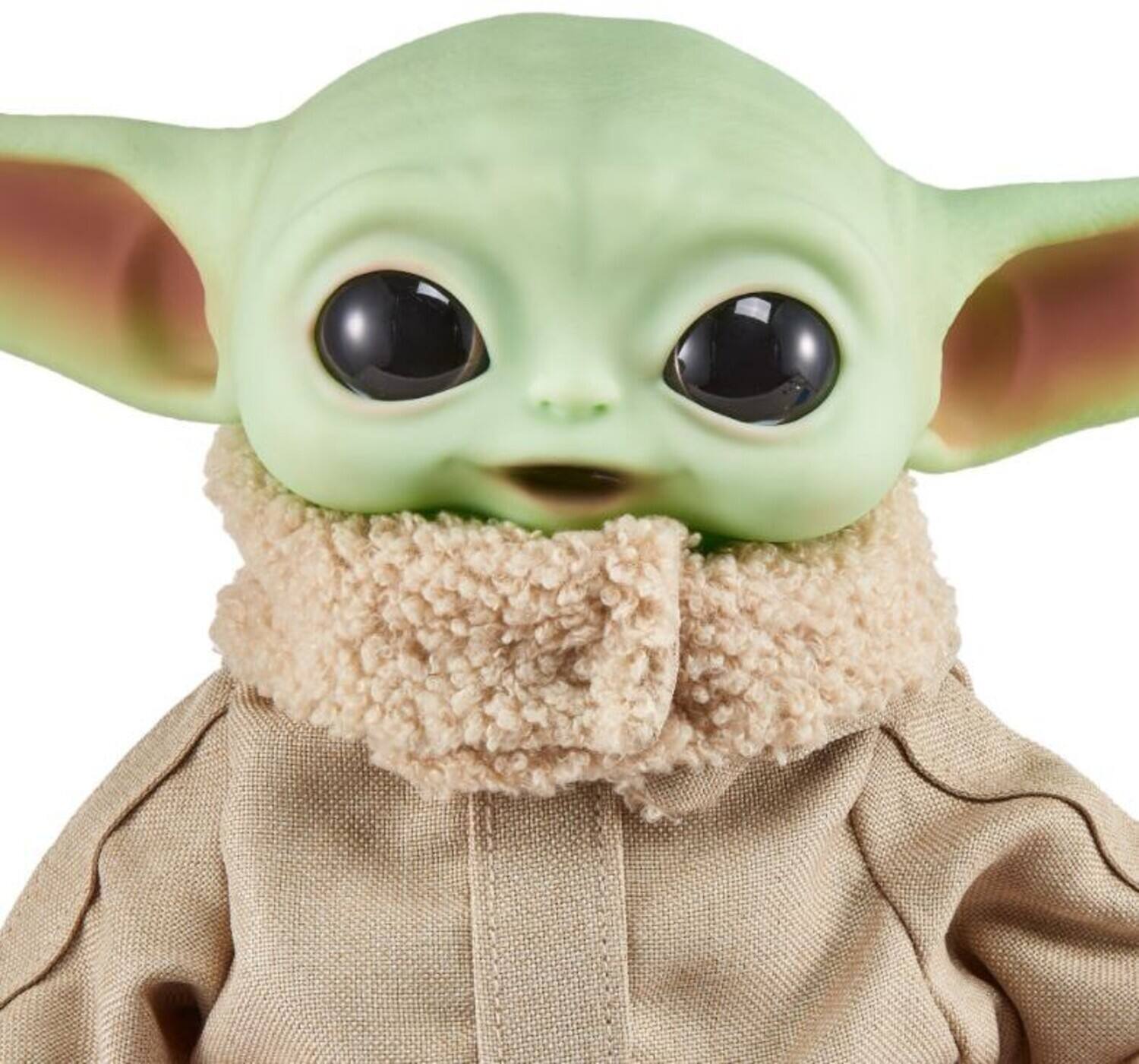 Alt View 2. Mattel - Mattel Collectible - Star Wars, The Mandalorian: The Child Plush and Tablet (Baby Yoda, Grogu)   - COLLECTIBLES - Multicolor.