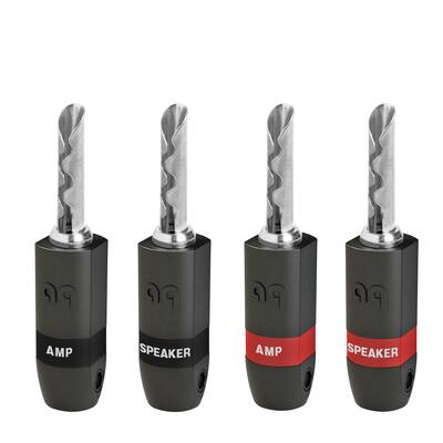 AudioQuest SureGrip® 300 BananaSpeaker Connectors – Fits Standard AudioQuest SureGrip® 300 BananaSpeaker Connectors – Fits Standard