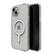 Left. ZAGG - Gear4 Crystal Palace Snap MagSafe Compatible Case for Apple iPhone 14 Plus - Clear.