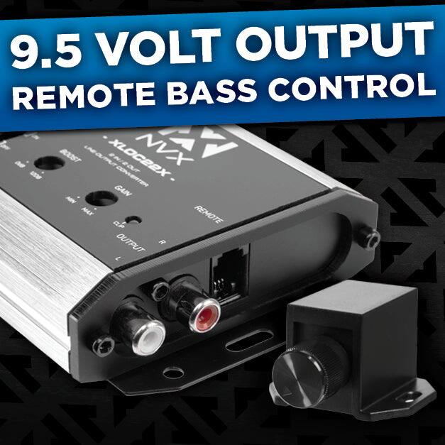 9.5 VOLT OUTPUT REMOTE BASS CONTROL

9.5 VOLT OUTPUT REMOTE BASS CONTROL

Zgr De BOOST UNE-OUTRT XLOCeEX EN # OUT NEX MV CONVERTER GAIN MI Ner REMOTE ab OUTPUT R 7