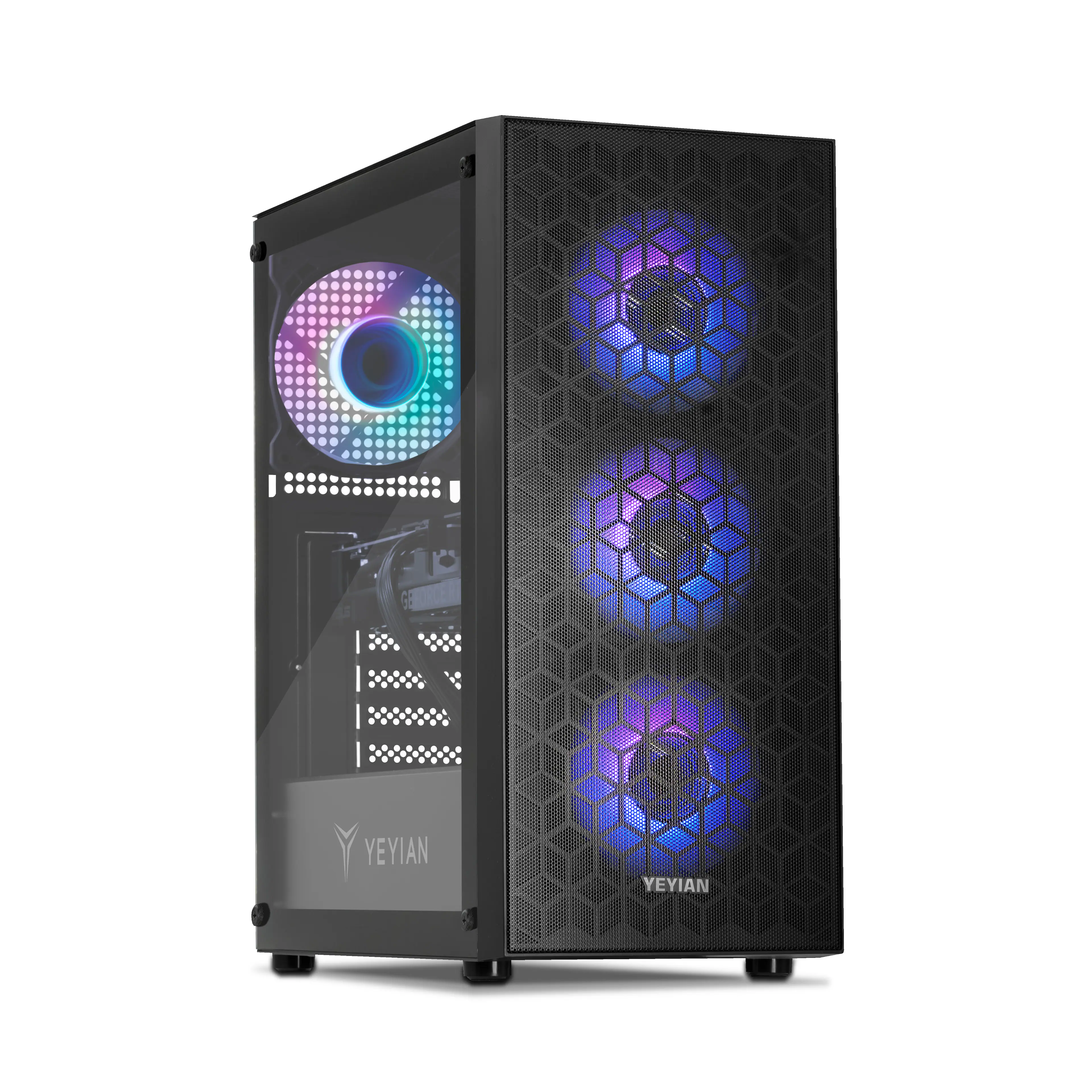 YEYIAN - Gaming PC Yumi - Intel Core i5-12400F - NVIDIA GeforceRTX 3060 Ti - 16GB DDR4 - 1TB NVMe SSD