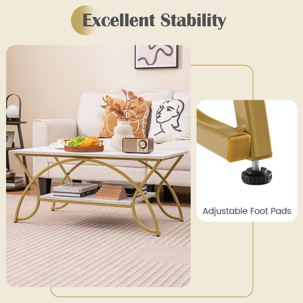 Excellent Stability  
Adjustable Foot Pads