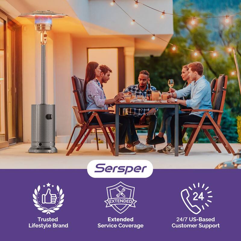 Sersper  
Extended Service Coverage  
24/7 US-Based Customer Support  

Trusted Lifestyle Brand  
Extended Service Coverage  
24/7 US-Based Customer Support