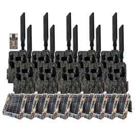 Browning - Trail Camera Defender Wireless Pro Scout Max and Solar Power (10-Pack)