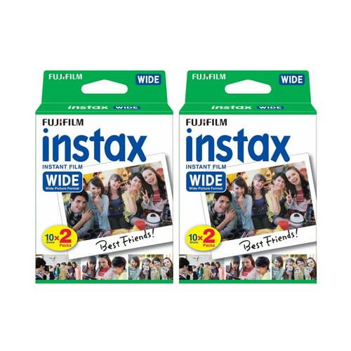 FUJIFILM WIDE instax WIDE instax WIDE FUJIFILM instax instax INSTANT FILM INSTANT FILM WIDE WIDE Format 10x 2 Packs Best Friends! 10x 2 Packs Best Friends!