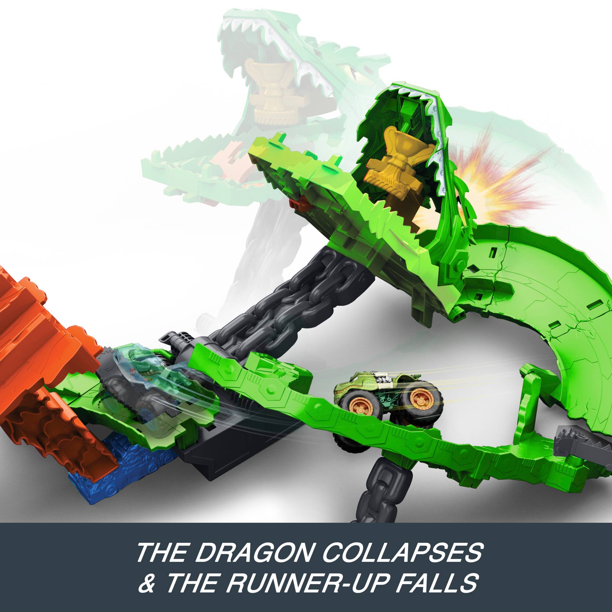 THE DRAGON COLLAPSES & THE RUNNER-UP FALLS