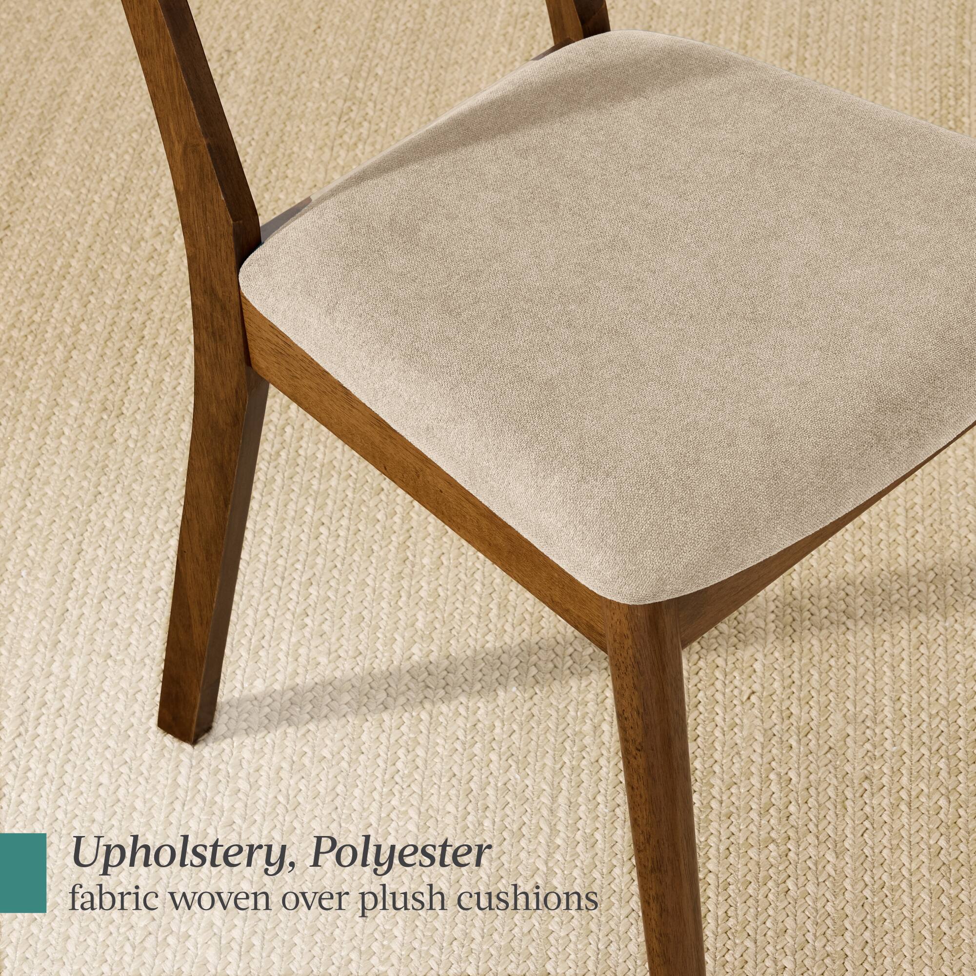 Upholstery, Polyester fabric woven over plush cushions
