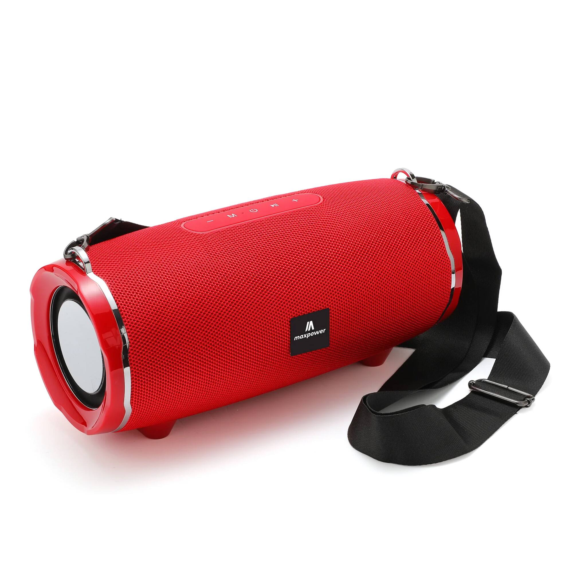 Alt View 6. Max Power - Max Power Encore Portable Wireless Outdoor Speaker with Bluetooth 5.3 and Strap.