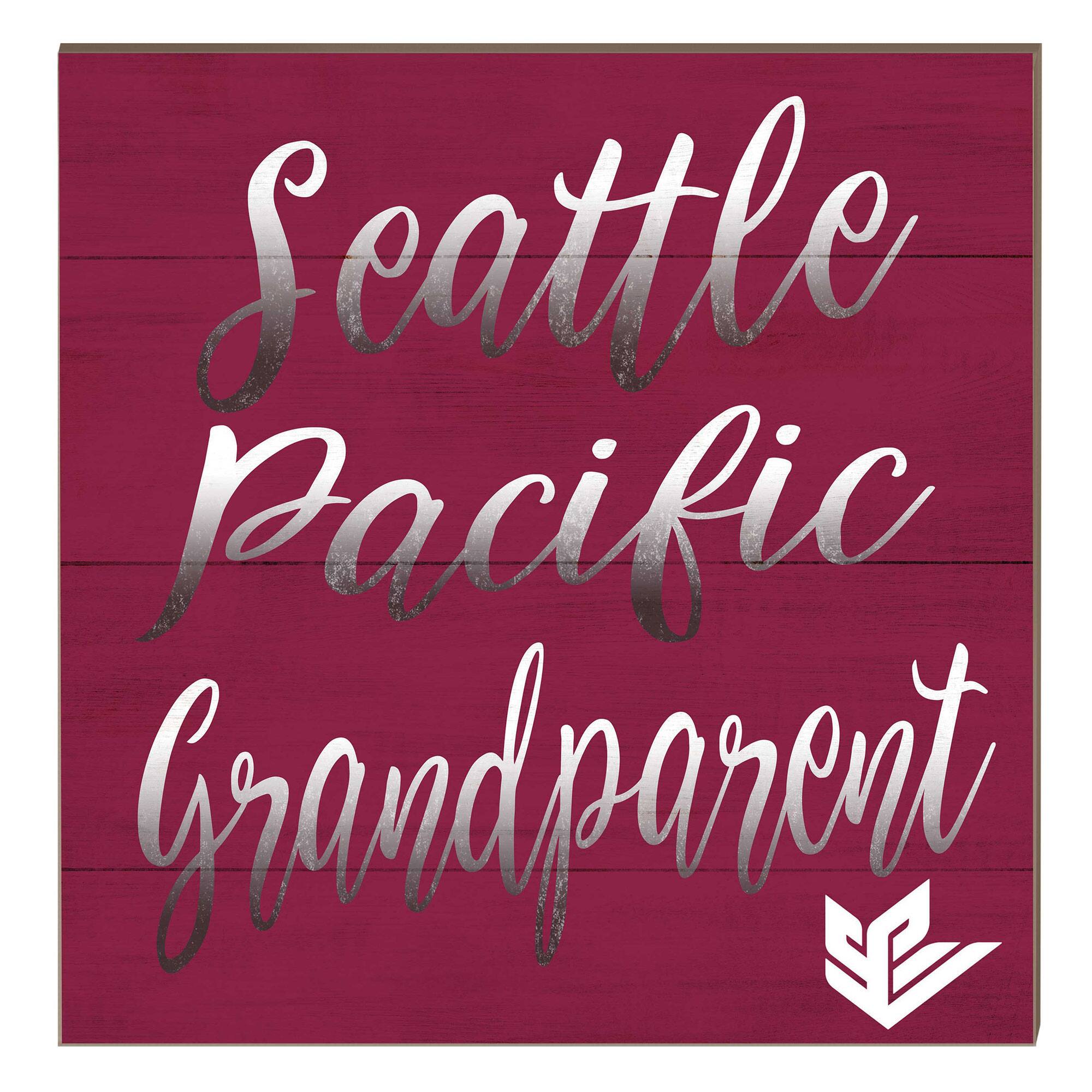 Seattle Pacific Falcons 10" x 10" Grandparent Plaque
