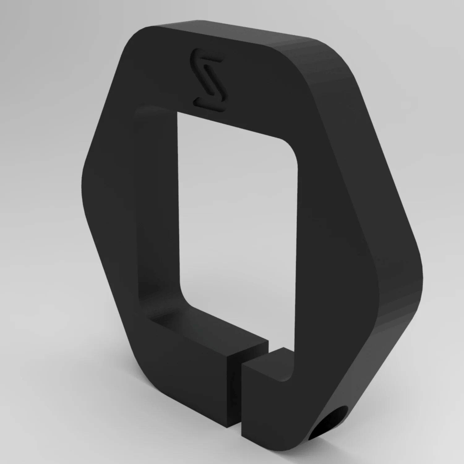 Alt View 1. Saris - Hitch Saver for 2" Hitch Receivers – Precision Fit Ring for Easy Bike Rack Installation - Carbon Black.