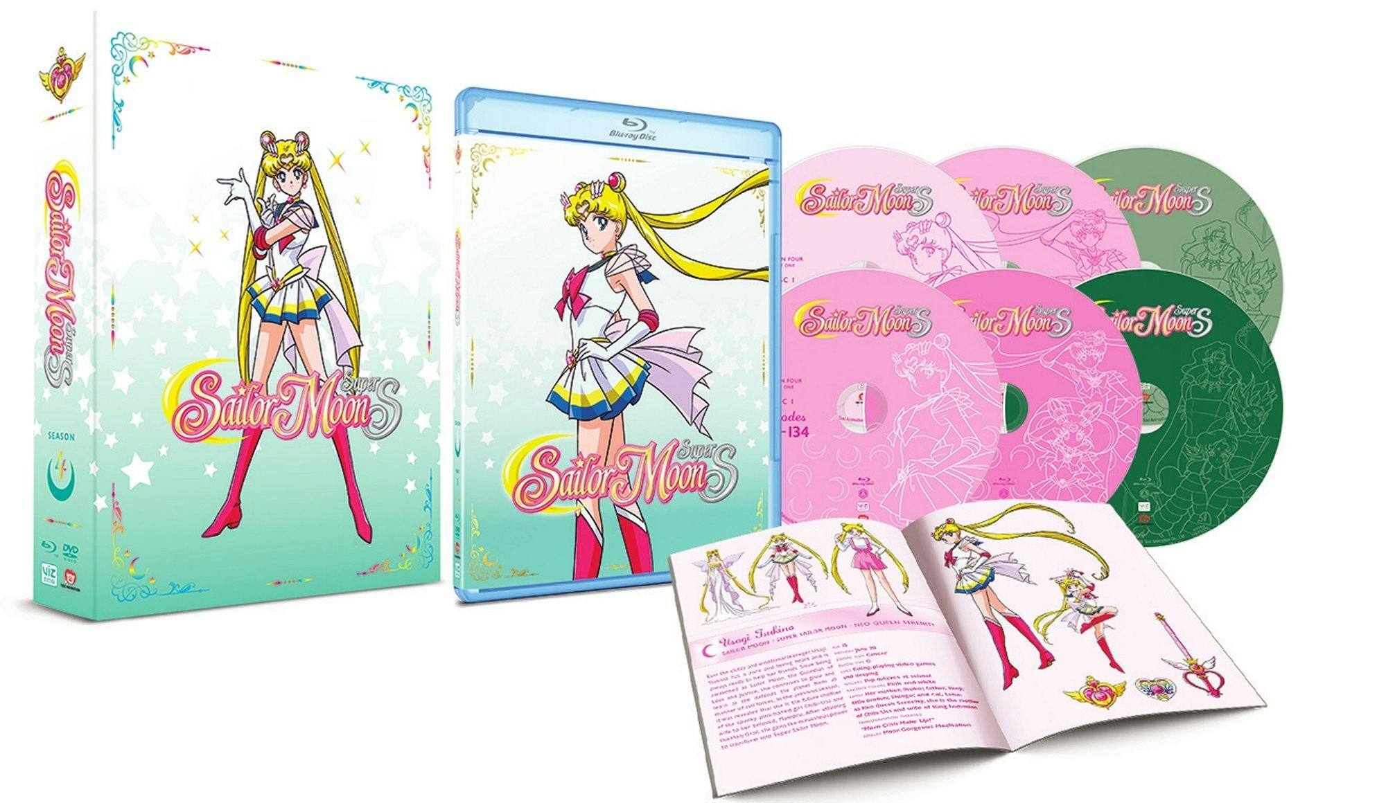 Back. Sailor Moon SuperS Part 1 (Blu-ray Limited Edition) [Blu-ray].