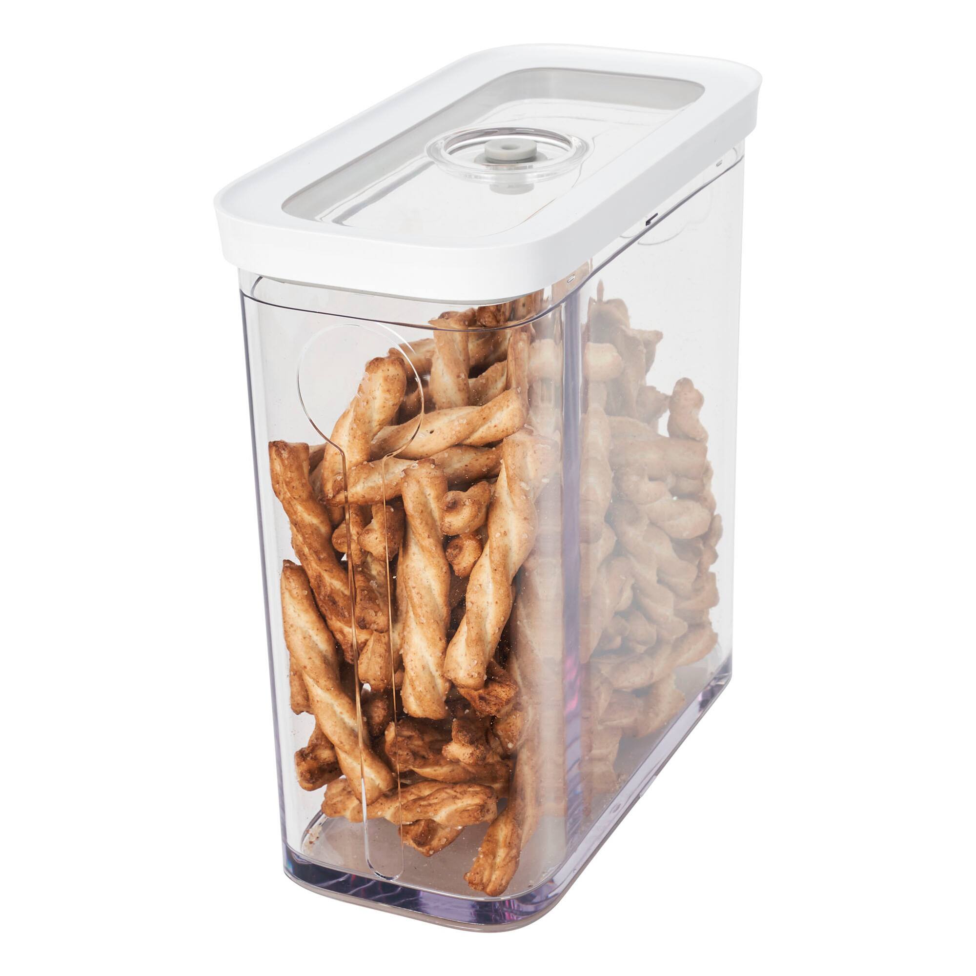 Alt View 1. ZWILLING - ZWILLING Fresh & Save Cube Box, Cereal Set, 3-pc, Medium X-Tall Cube, 3M Containers, 3-qt - Clear.