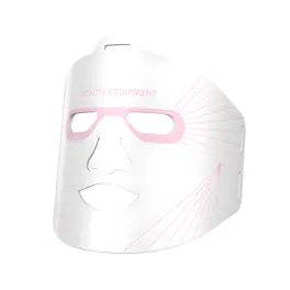 Cluzine - LED Light Therapy Mask, 288 Beads 3 Colors Red Blue Yellow Photon Facial Skin Care Device for Anti-Aging
