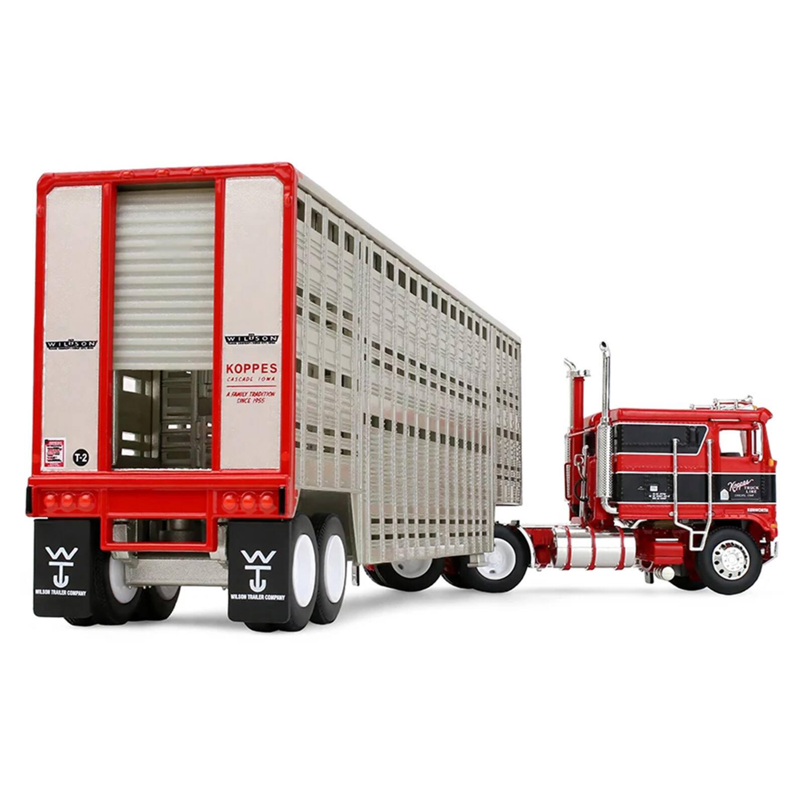 WILSON  
WILUSON  
KOPPES CASCADE IONA  
A FAMILY TRADITION SINCE PASS  
T-2  
WILSON TRAILER COMPANY  
WILSON TRAILER COMPANY
