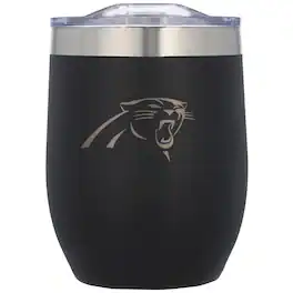 The Memory Company - Carolina Panthers 16oz. Stainless Steel Stemless Tumbler - Multicolor