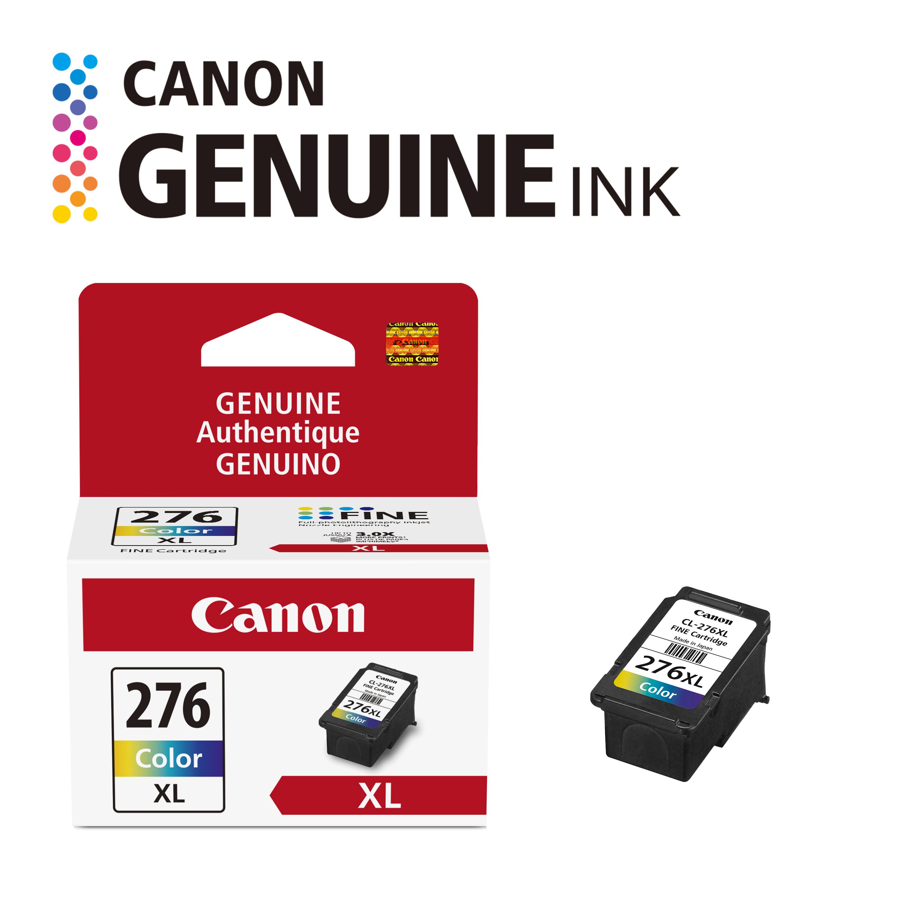 CANON GENUINE INK  
Canon GENUINE Authentique GENUINO 276 Color XL  
Cartridge  
Canon 276XL  
Canon FINE Cartridge  
276XL Color
