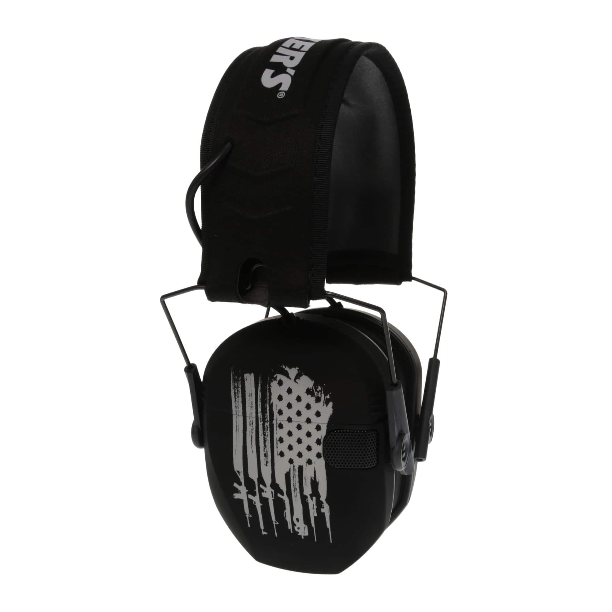 Walker’s - Walkers Game Ear Razor Freedom Series Muffs (Flag) - Black price history on PriceWatchPro
