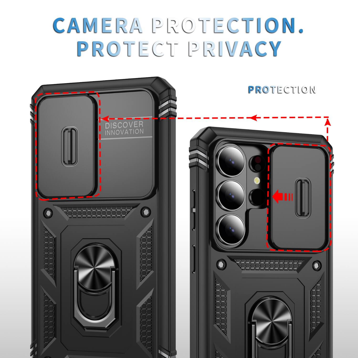 CAMERA PROTECTION.  
PROTECT PRIVACY  
PROTECTION  
DISCOVER INNOVATION