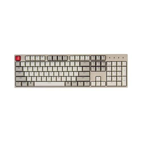 Reds Spade - C2 Full Size Hot swappable Wired Mechanical Compatible With Abs Retro Color Keycaps Gaming For Windows c Type - Hot-swap Keychron Brown Switch
